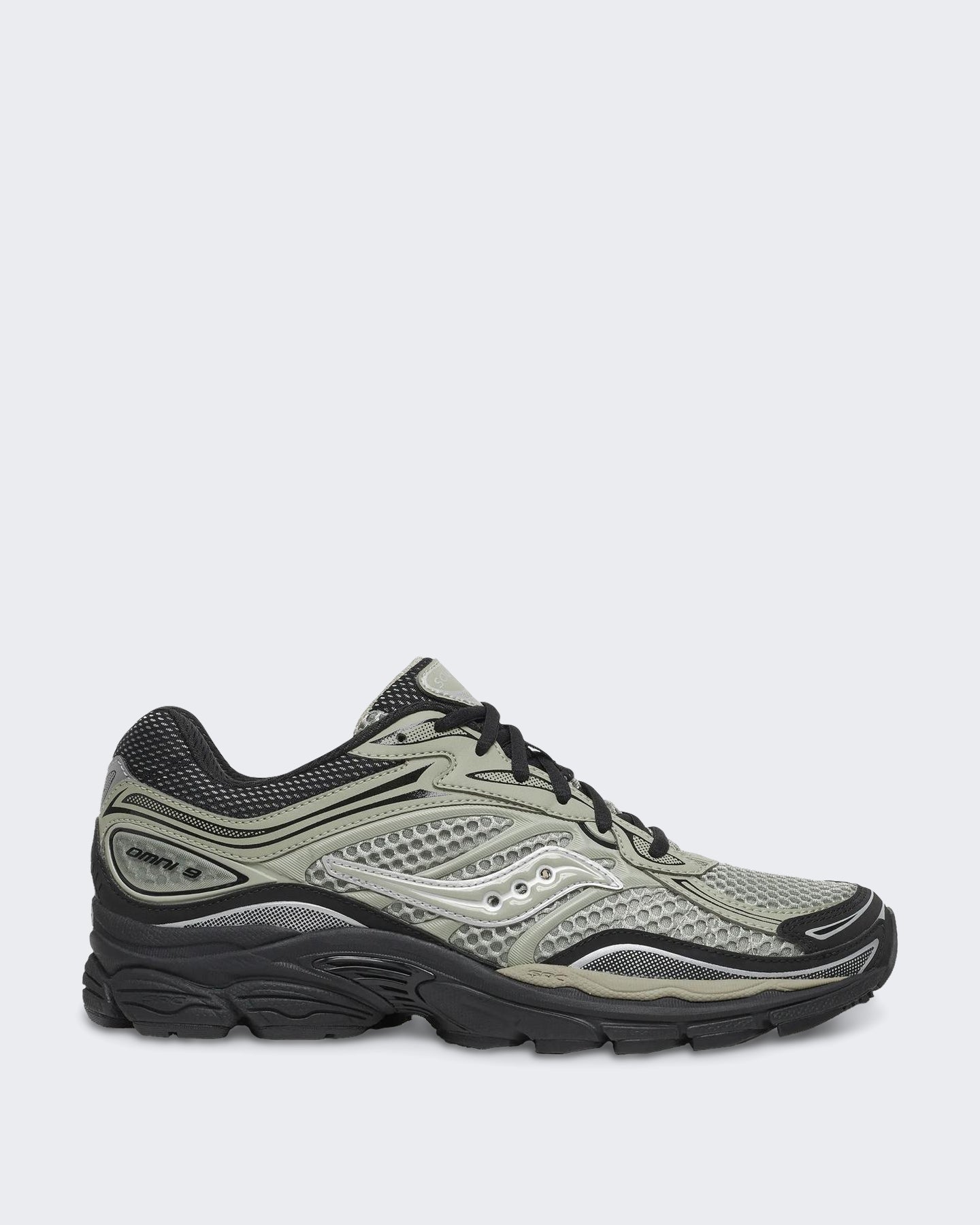 Saucony Heren Progrid Omni 9 hardloopsneaker Zwart - Eleganza.nl