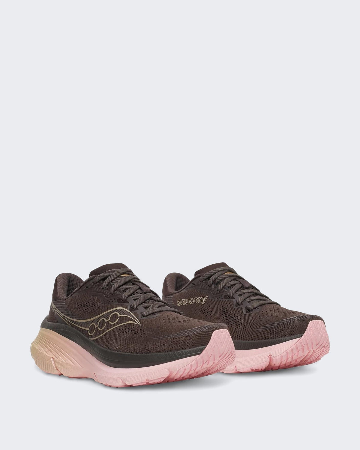 Saucony Unisex Hardloopsneaker met demping en stabiliteit Bruin - Eleganza.nl