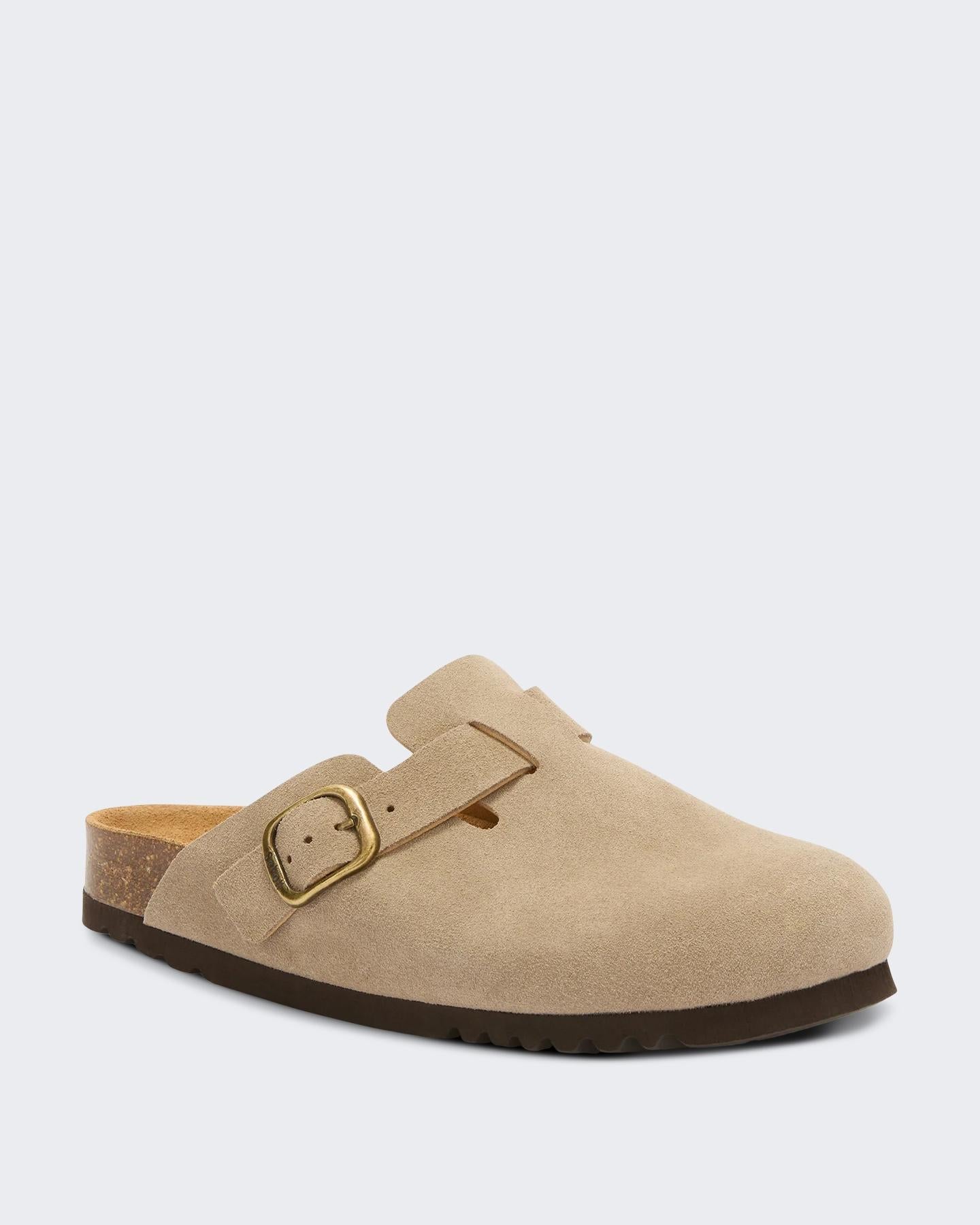 Scholl Dames Fae Dark Beige - Eleganza.nl