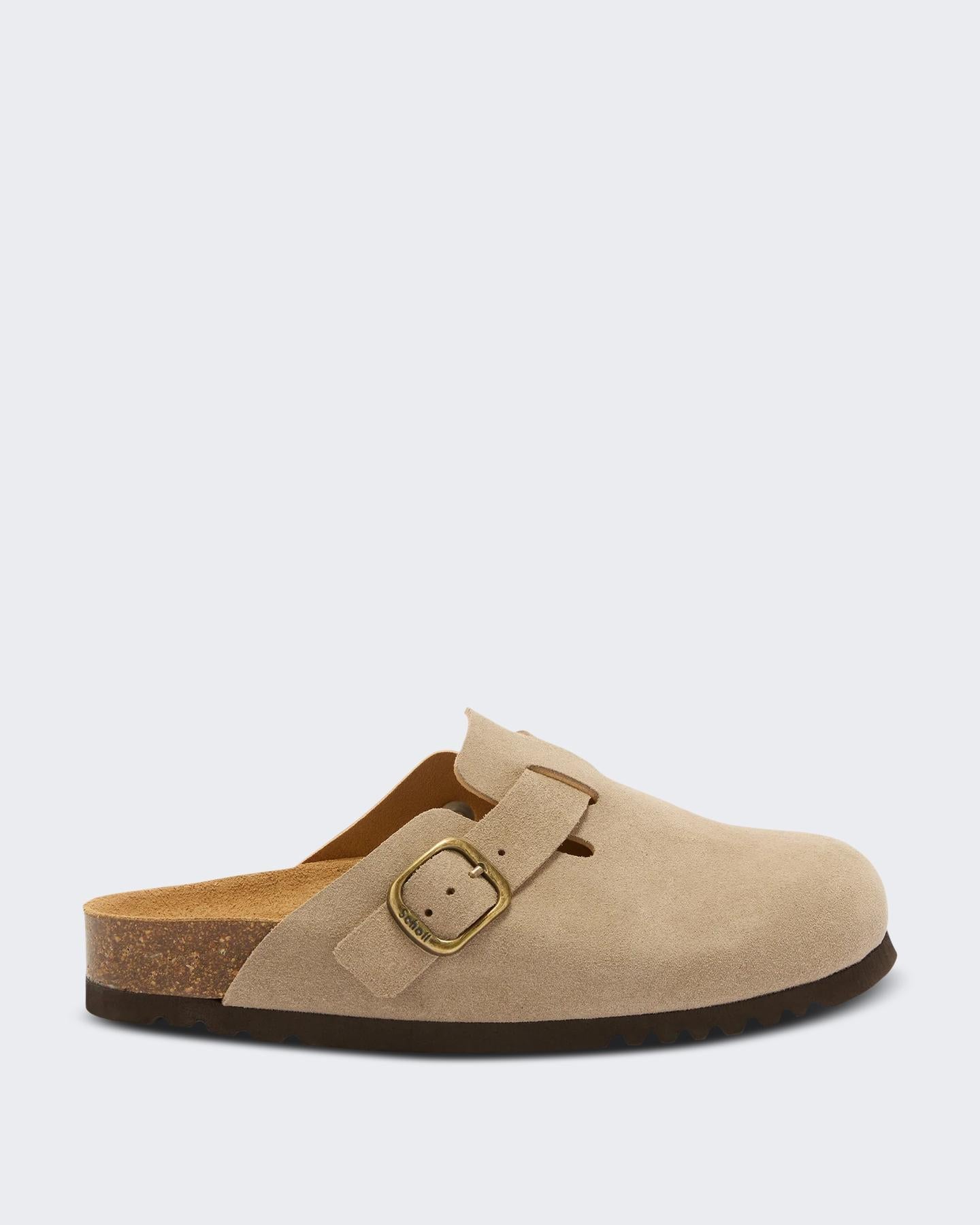 Scholl Dames Fae Dark Beige - Eleganza.nl