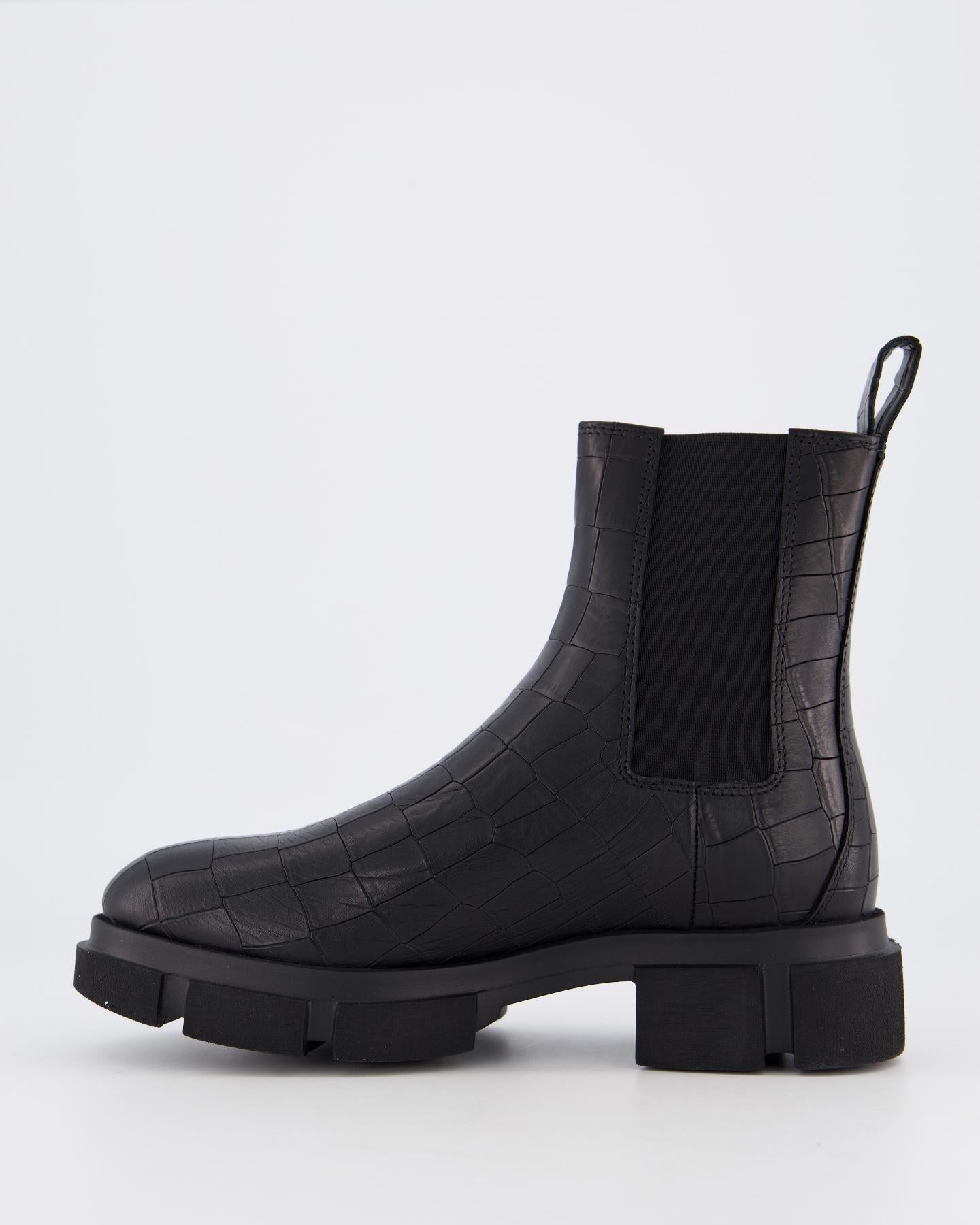 Dames CPH570 Croco Boot Zwart