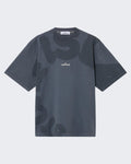 Herren-T-Shirt mit kurzem Bund — huidige kleur
