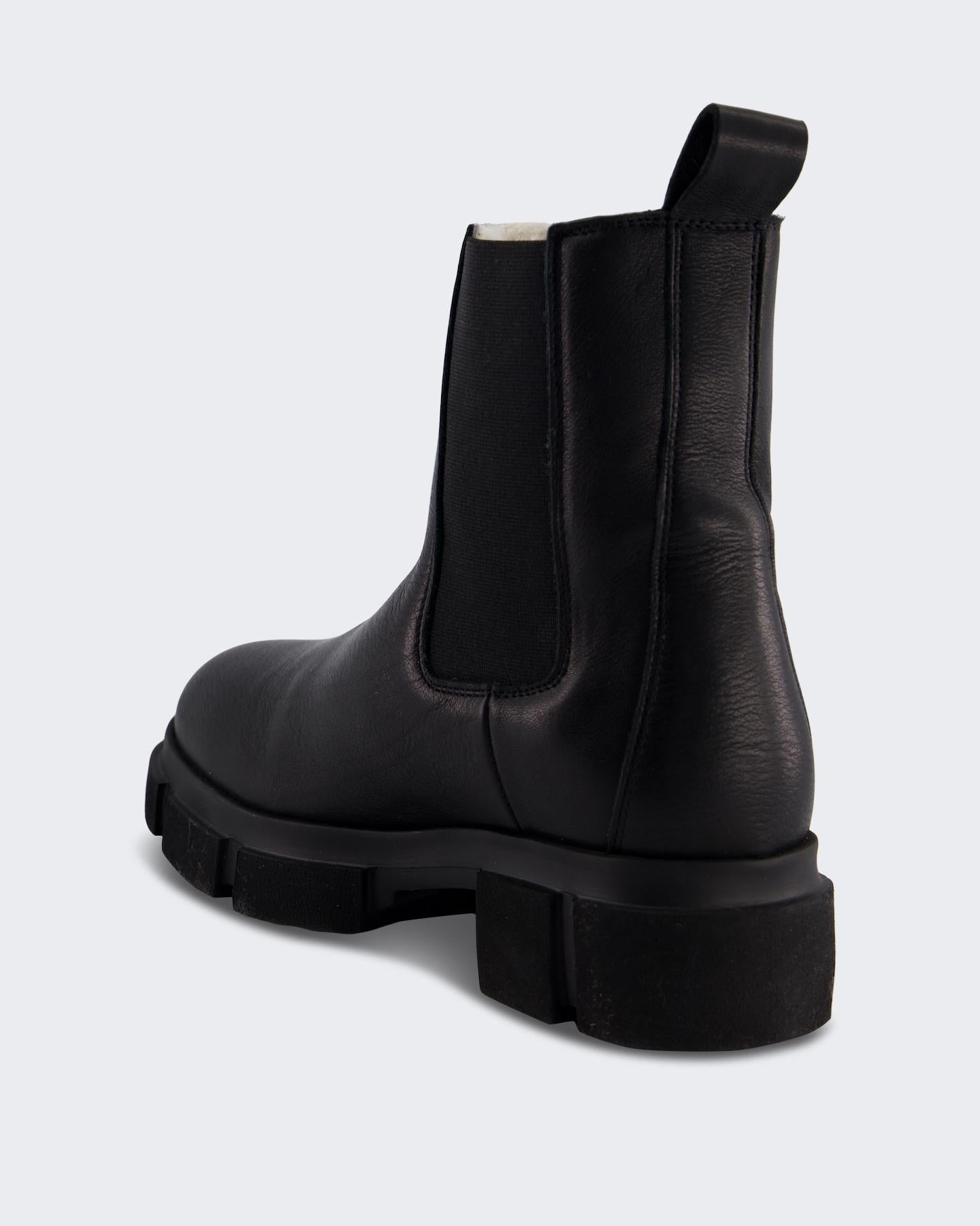 Dames CPH570 Teddy Boot Zwart