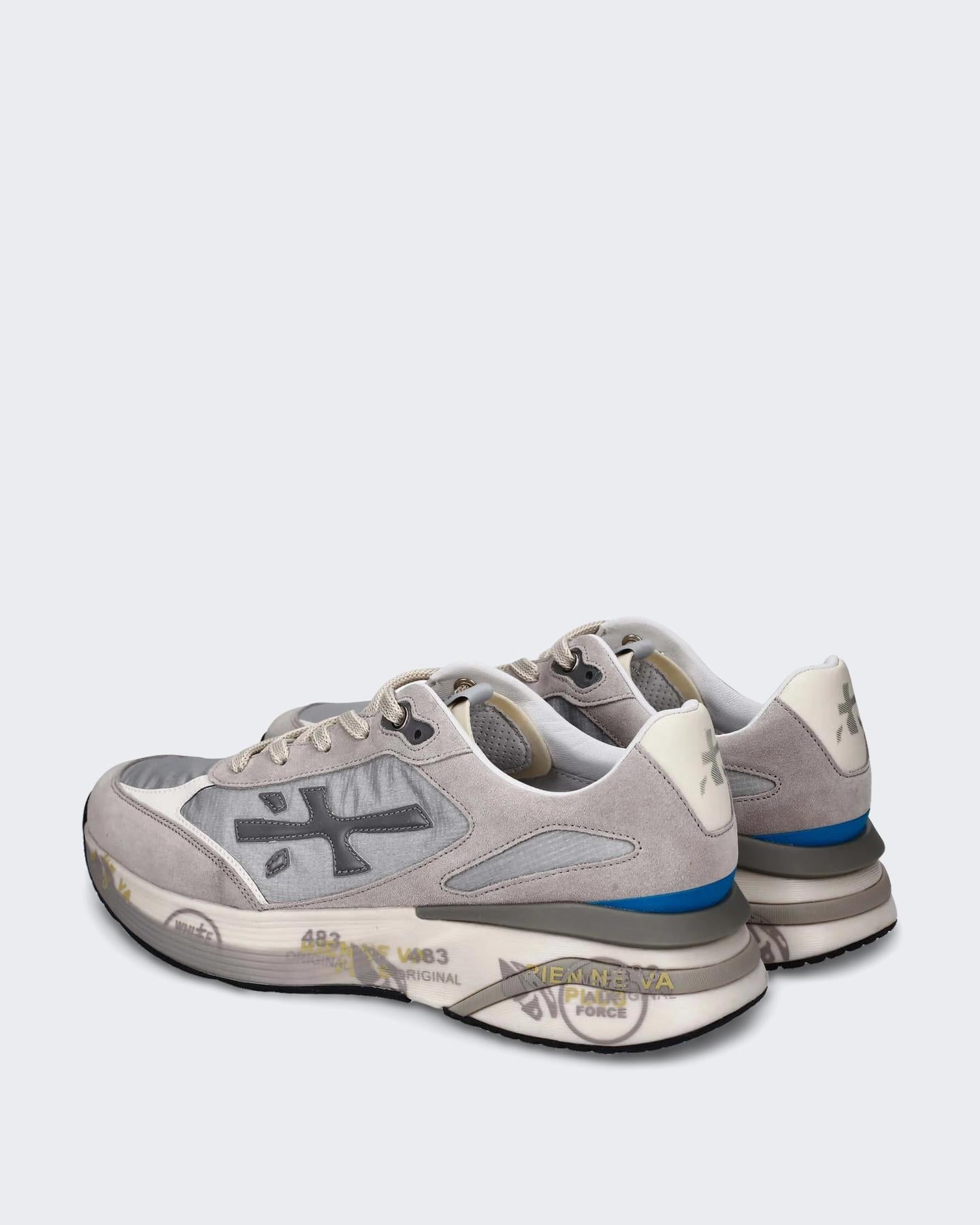 Premiata Heren Moerun Sneaker Grijs