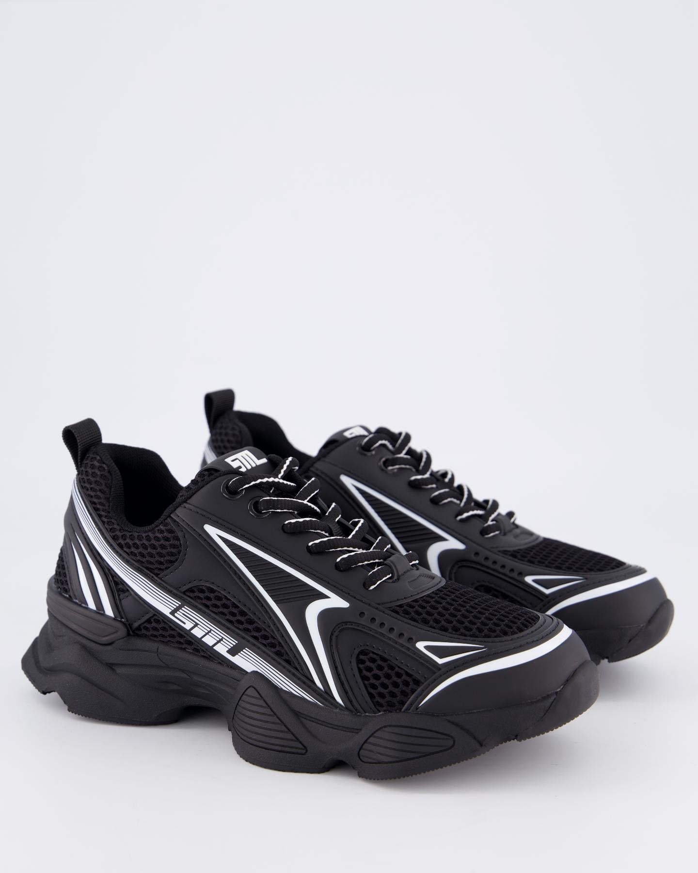 Steve Madden Dames Speedster - E Sneaker Zwart - Eleganza.nl