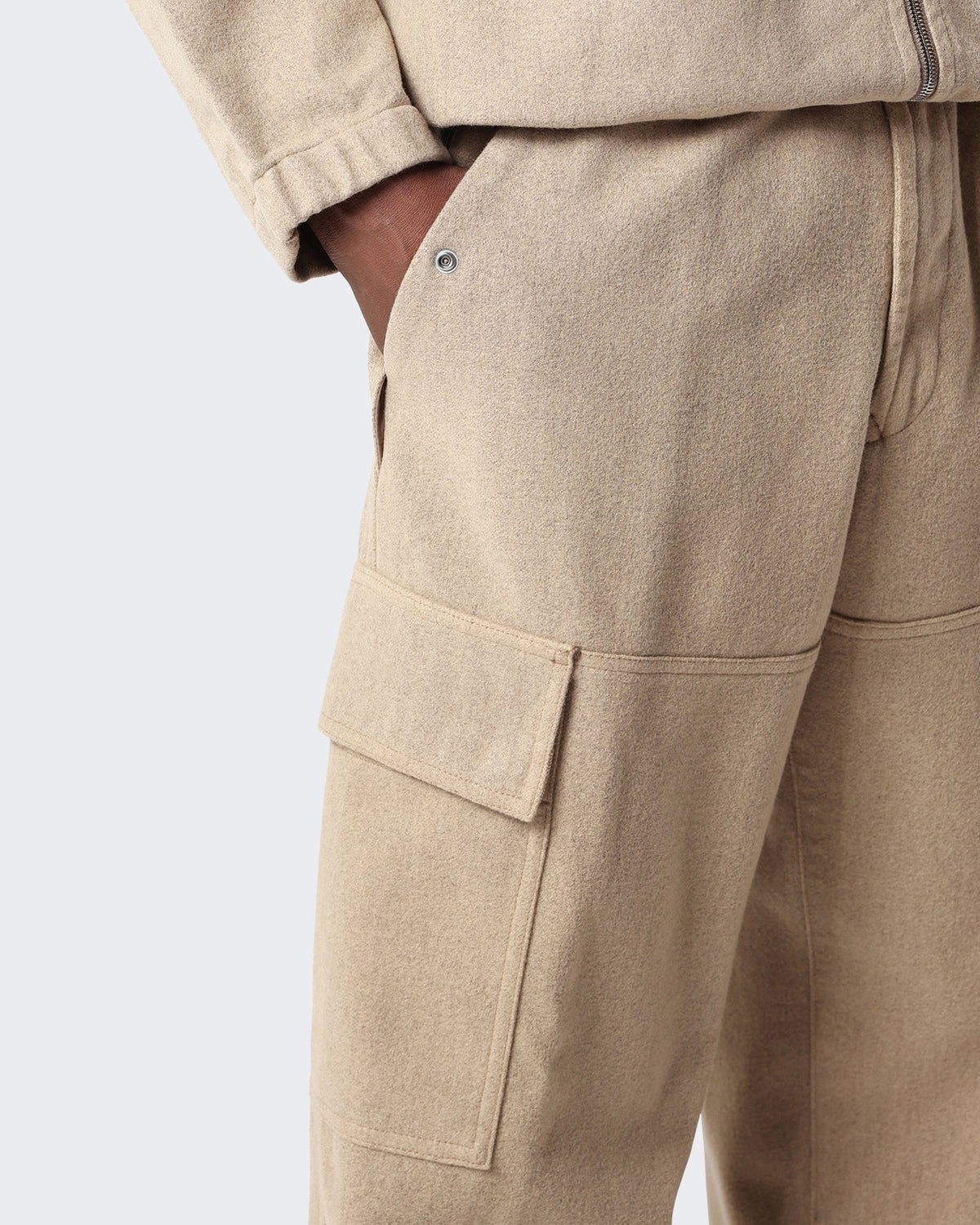 Stone Island Heren Broek in beige - Eleganza.nl