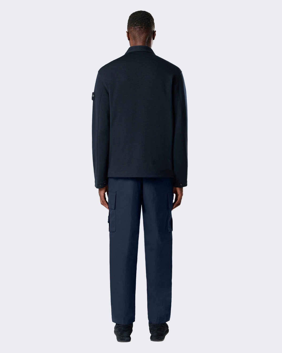 Stone Island Heren Cardigan met rits in Blauw - Eleganza.nl