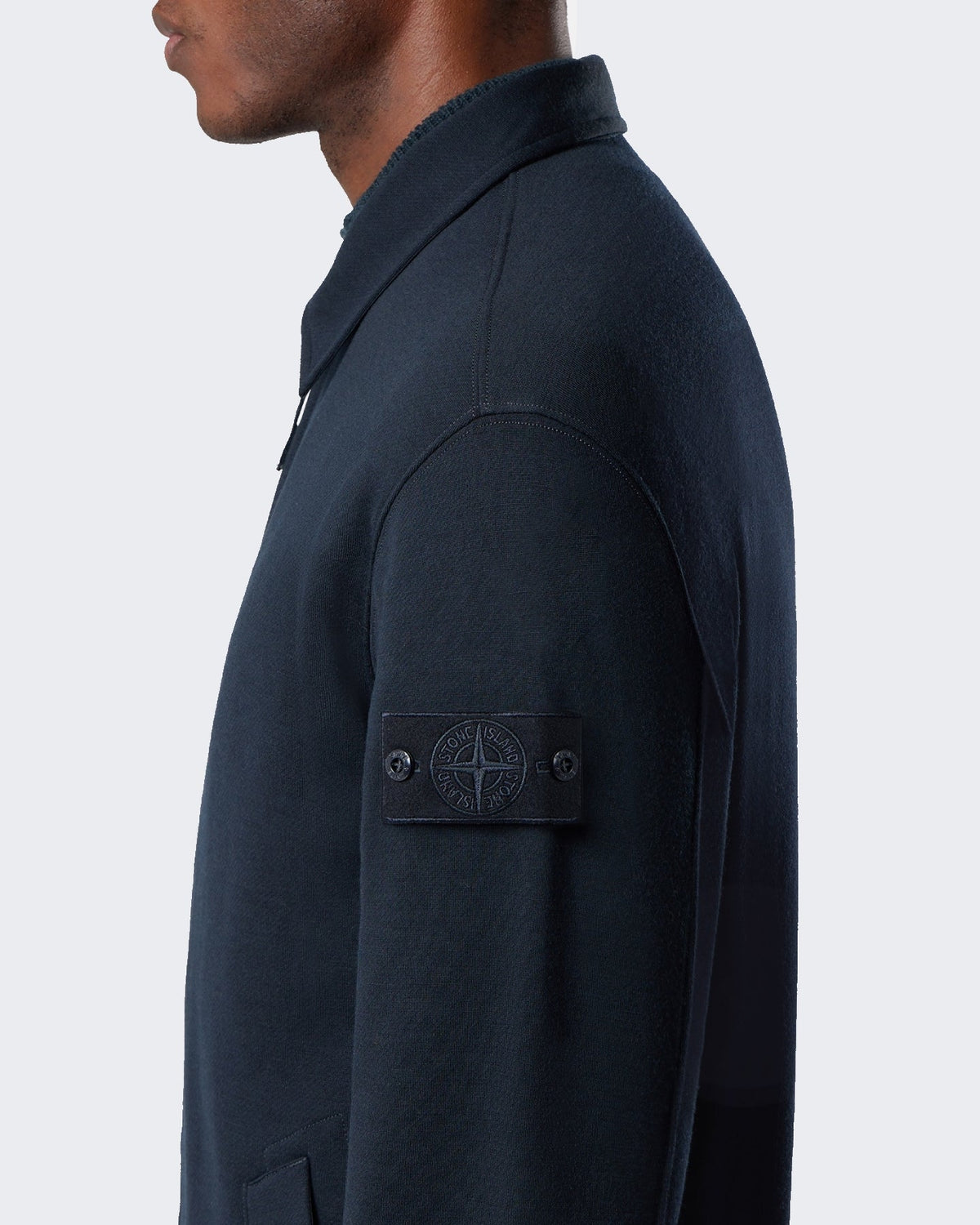 Stone Island Heren Cardigan met rits in Blauw - Eleganza.nl