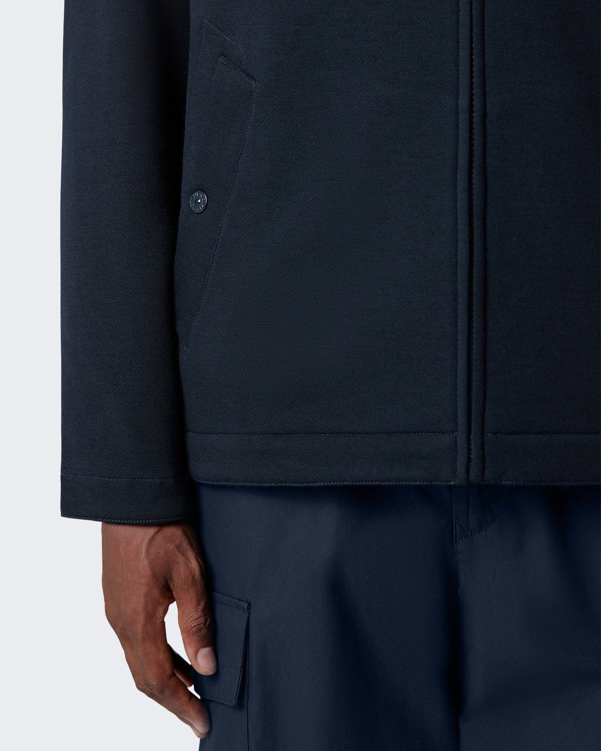 Stone Island Heren Cardigan met rits in Blauw - Eleganza.nl