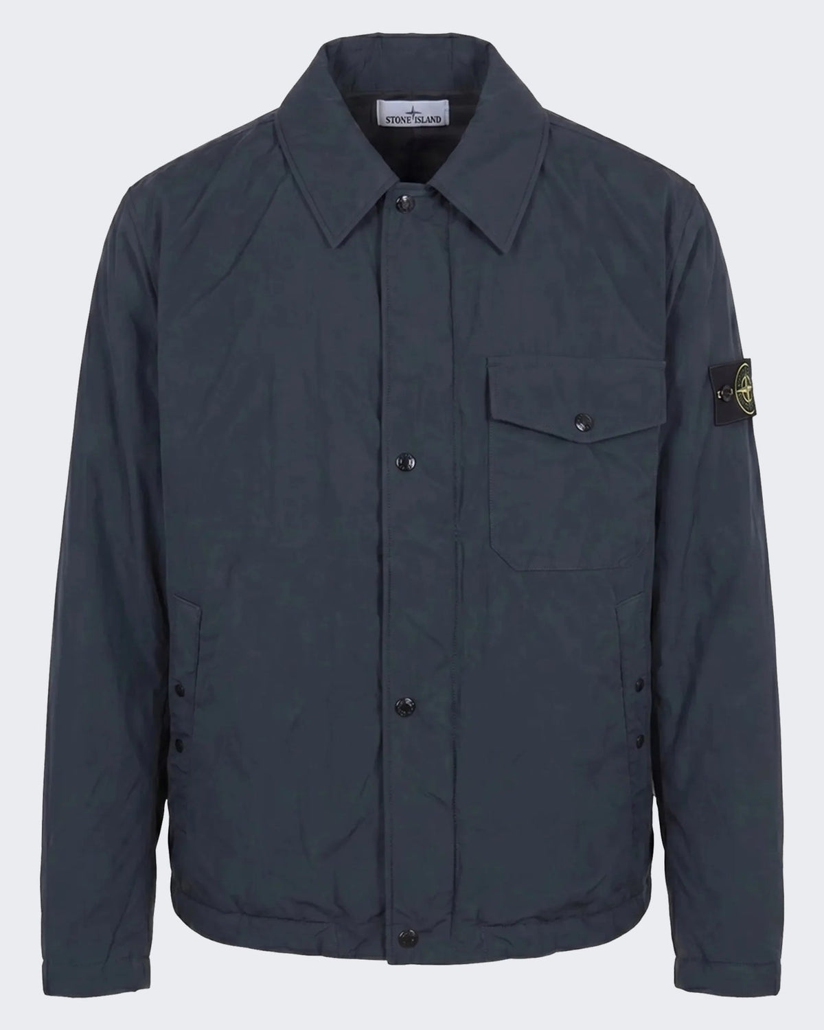 Stone Island Heren Micro Reps Jas Blauw - Eleganza.nl