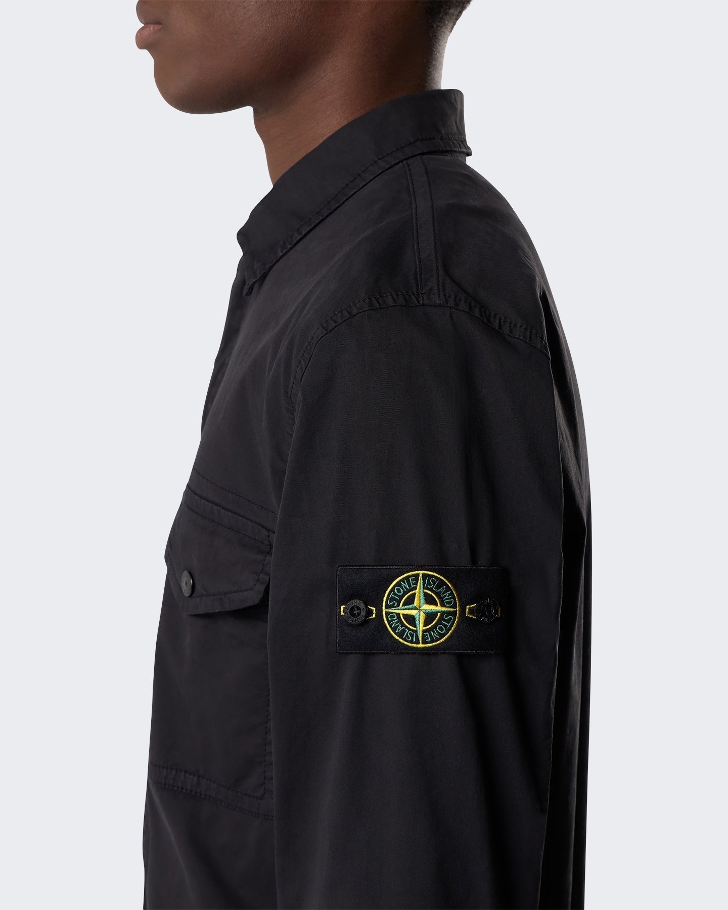 Stone Island Heren Overhemd Zwart - Eleganza.nl