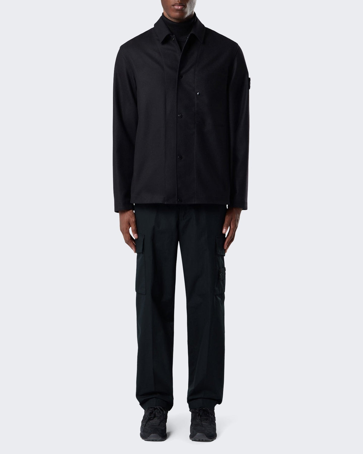 Stone Island Heren Overhemd Zwart - Eleganza.nl