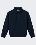Kids Polo mit langen Ärmeln in Blau