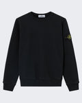 Kids Sweatshirt mit Rundhals Schwarz