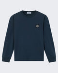 Kids T-Shirt mit langen Ärmeln Blau — huidige kleur
