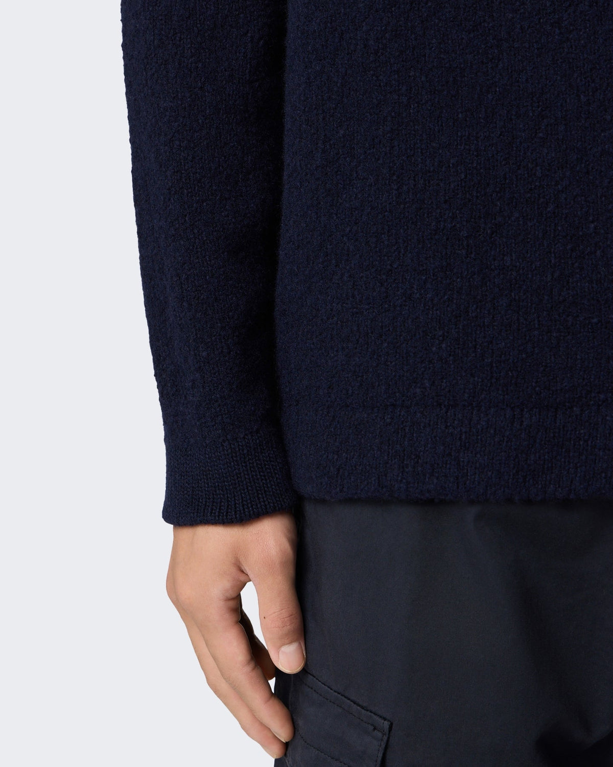Stone Island Stone Island Heren Logo patch Sweater Blauw - Eleganza.nl