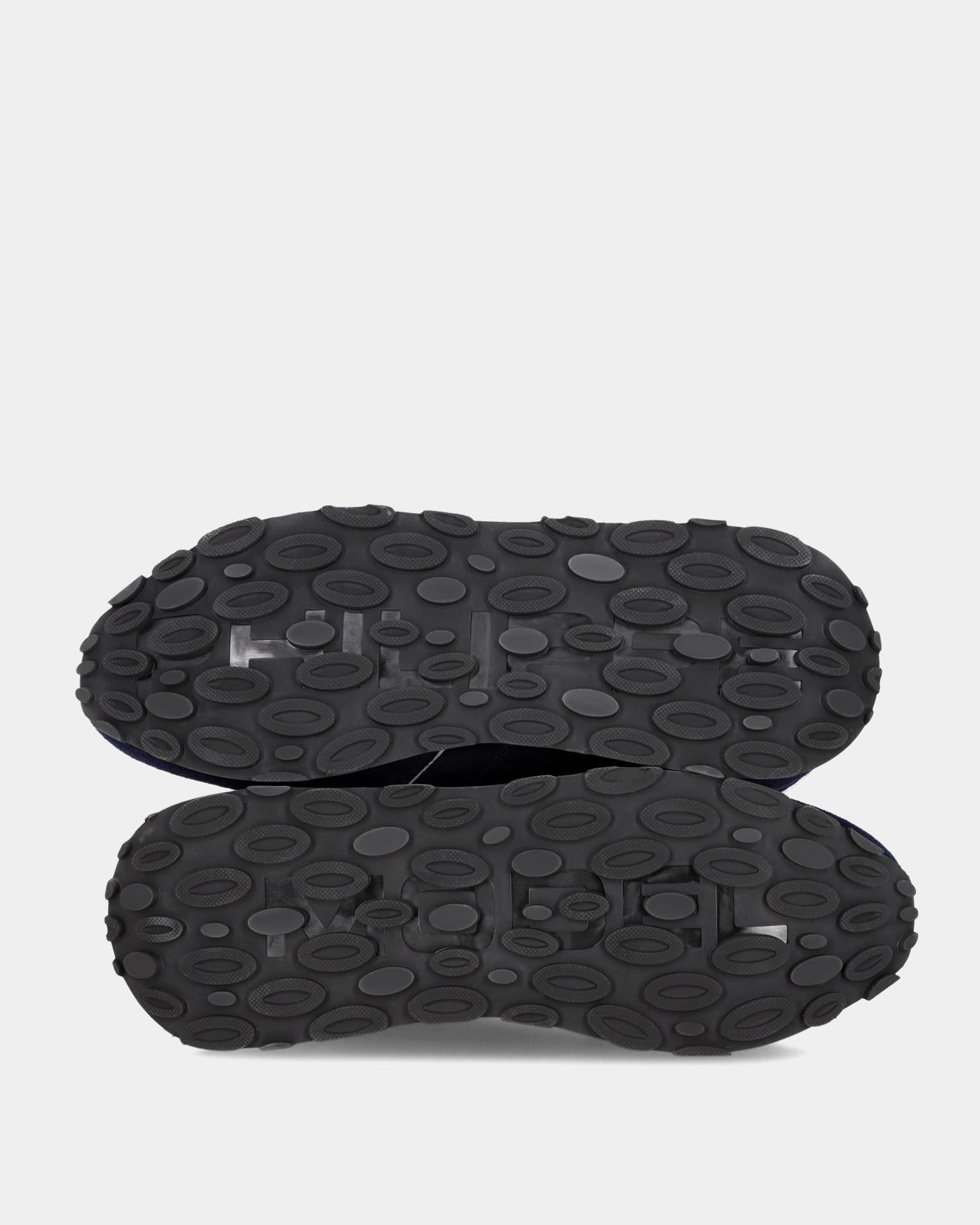 Heren Tropez Haute Sneaker Blauw