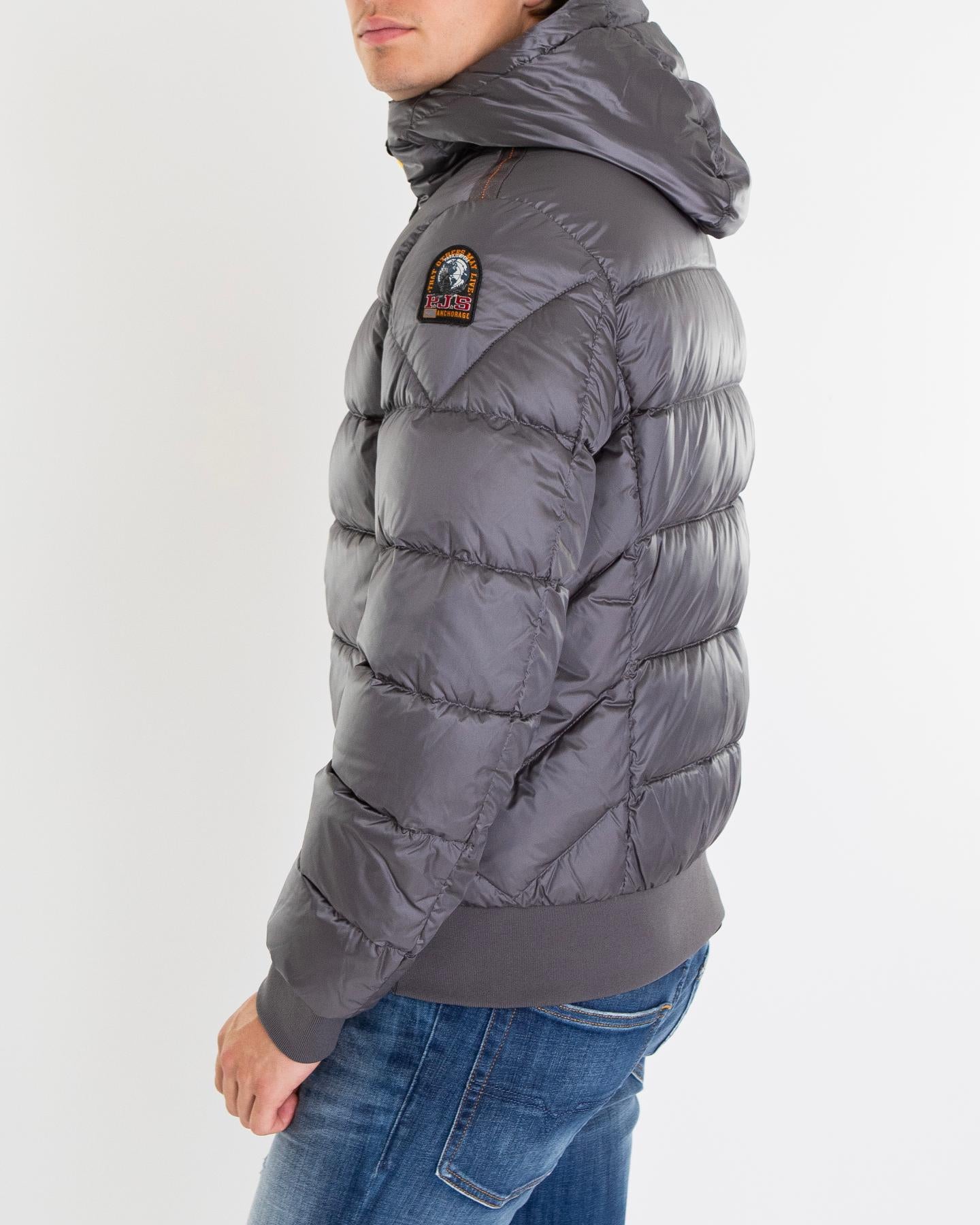 Heren Pharrell Down Bomber Grijs