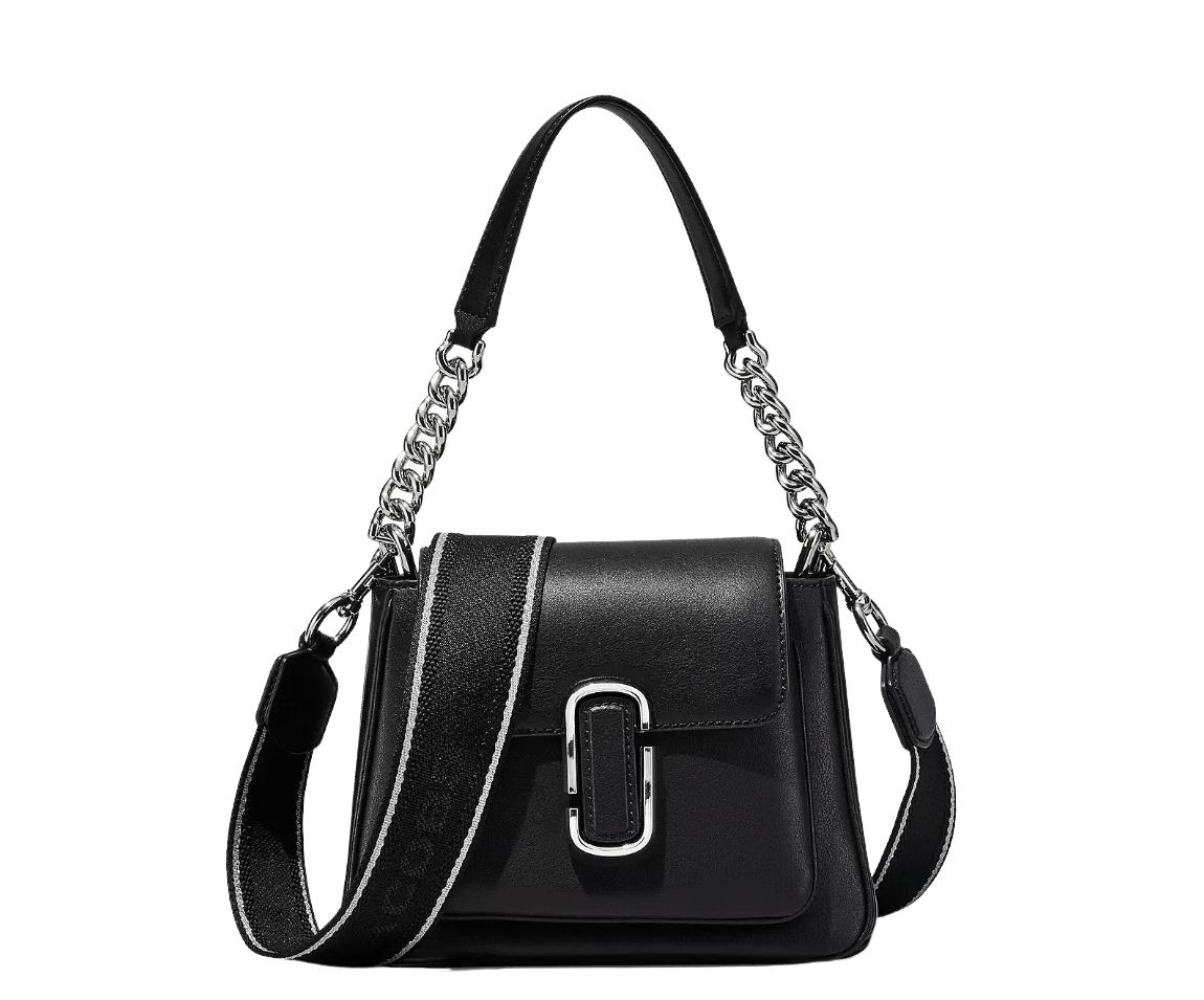 Dames The Mini Chain Satchel Zwart