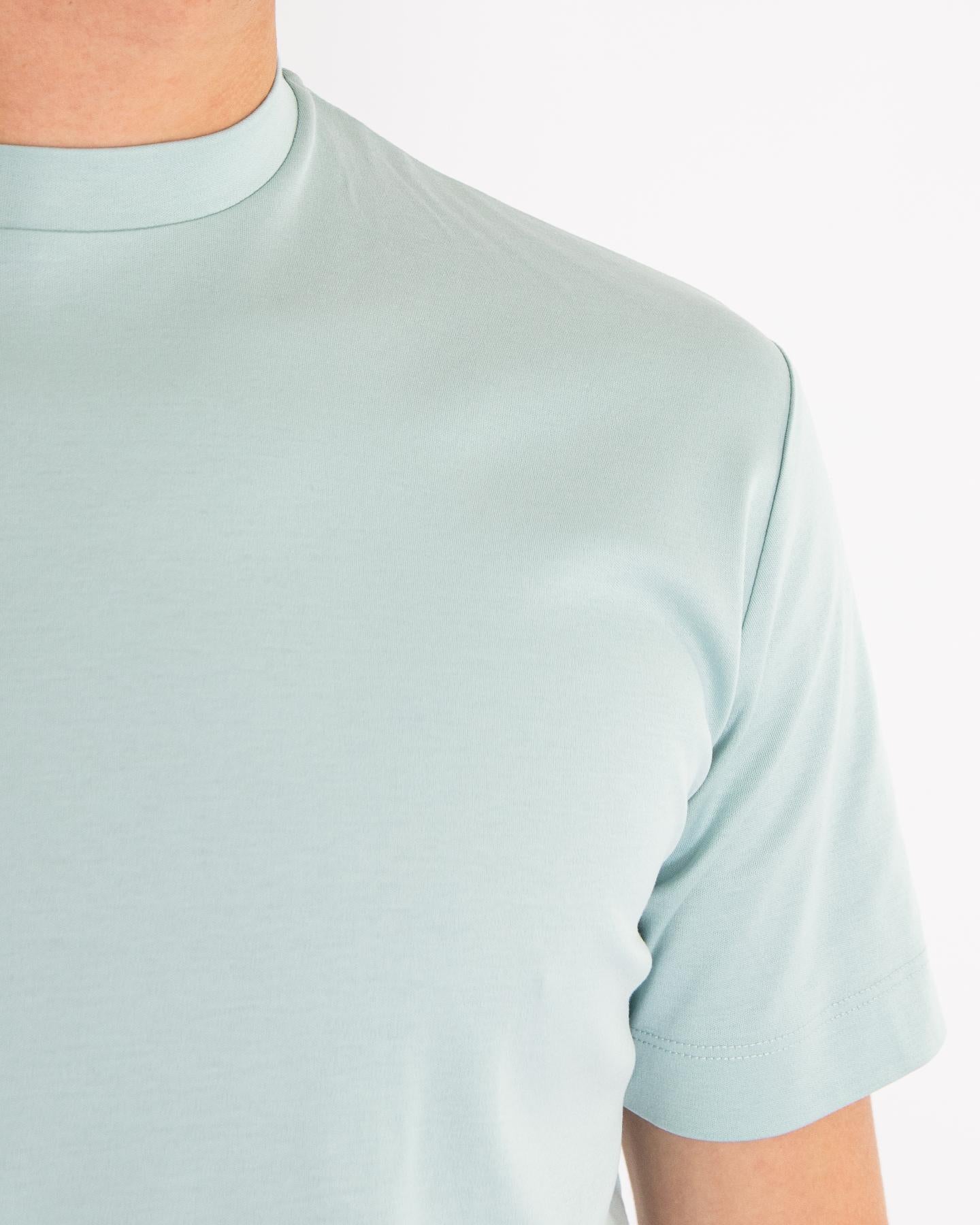 Heren Interlock Supima T-Shirt Groen