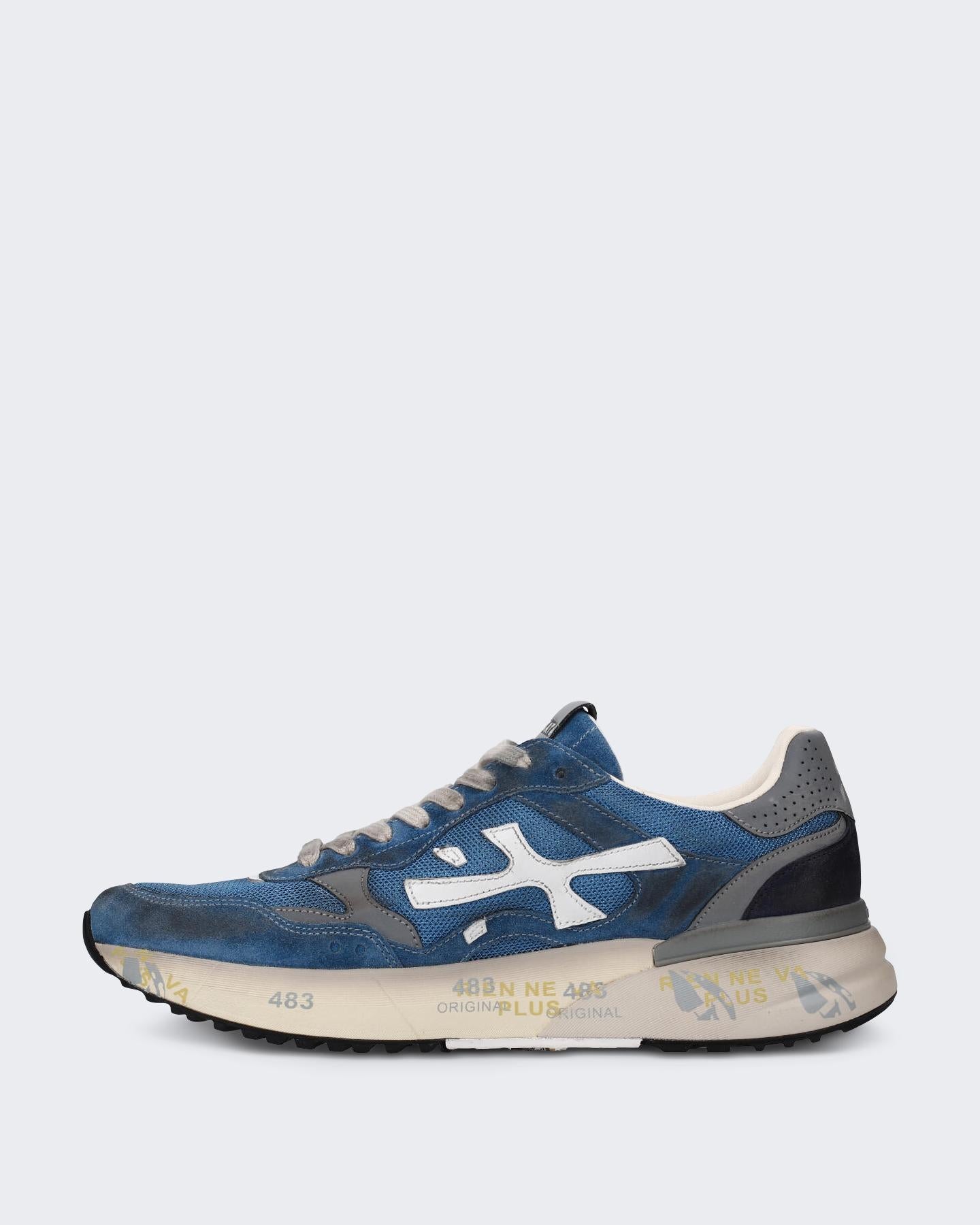 Heren Mick Sneaker Blauw