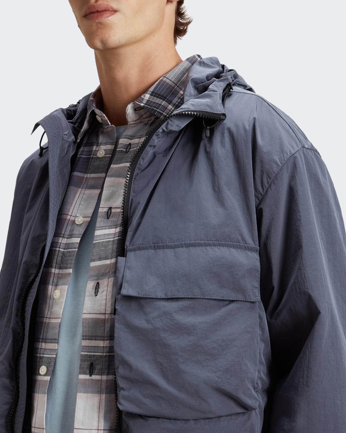 Woolrich Heren Shiny Nylon Hooded Jacket