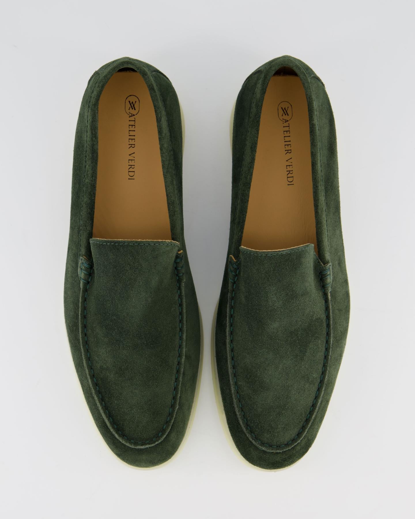 Heren Giuseppe Loafer Groen