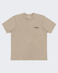 Herren Fuck Off T-shirt Beige — huidige kleur