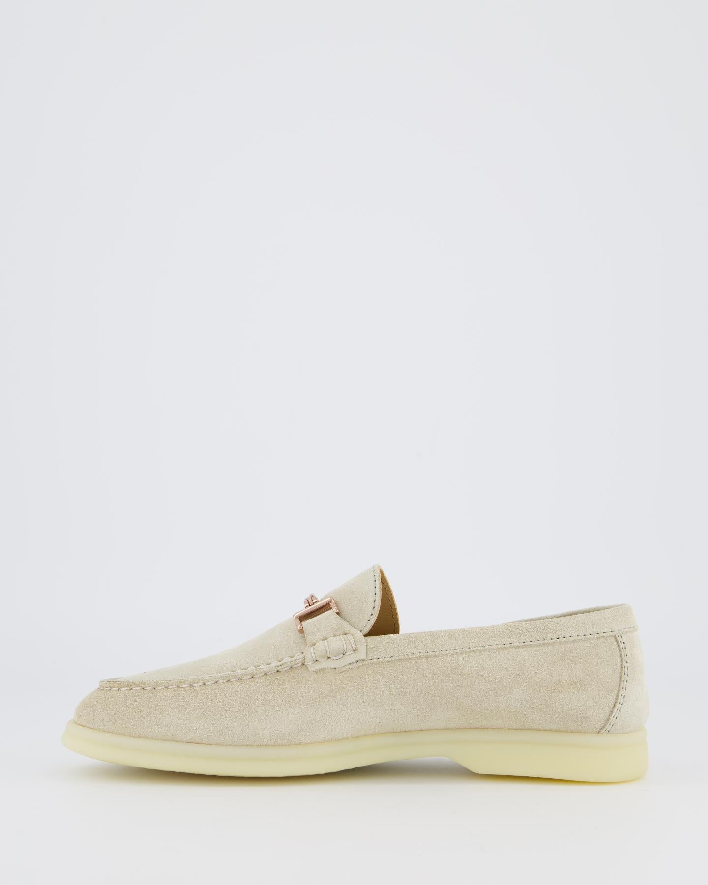 Dames Peach Juta Loafer Beige