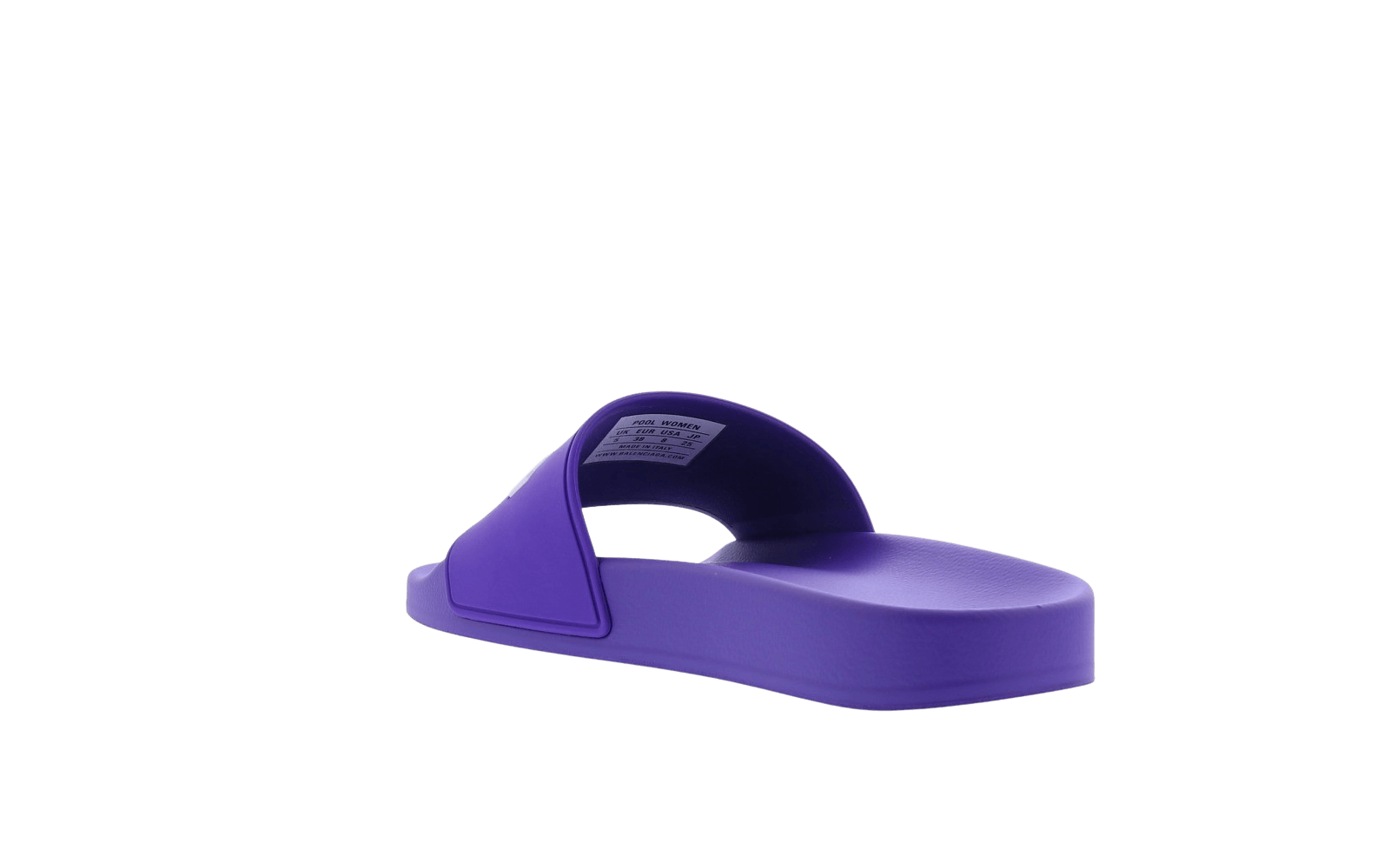Dames Pool Slide Logo Paars