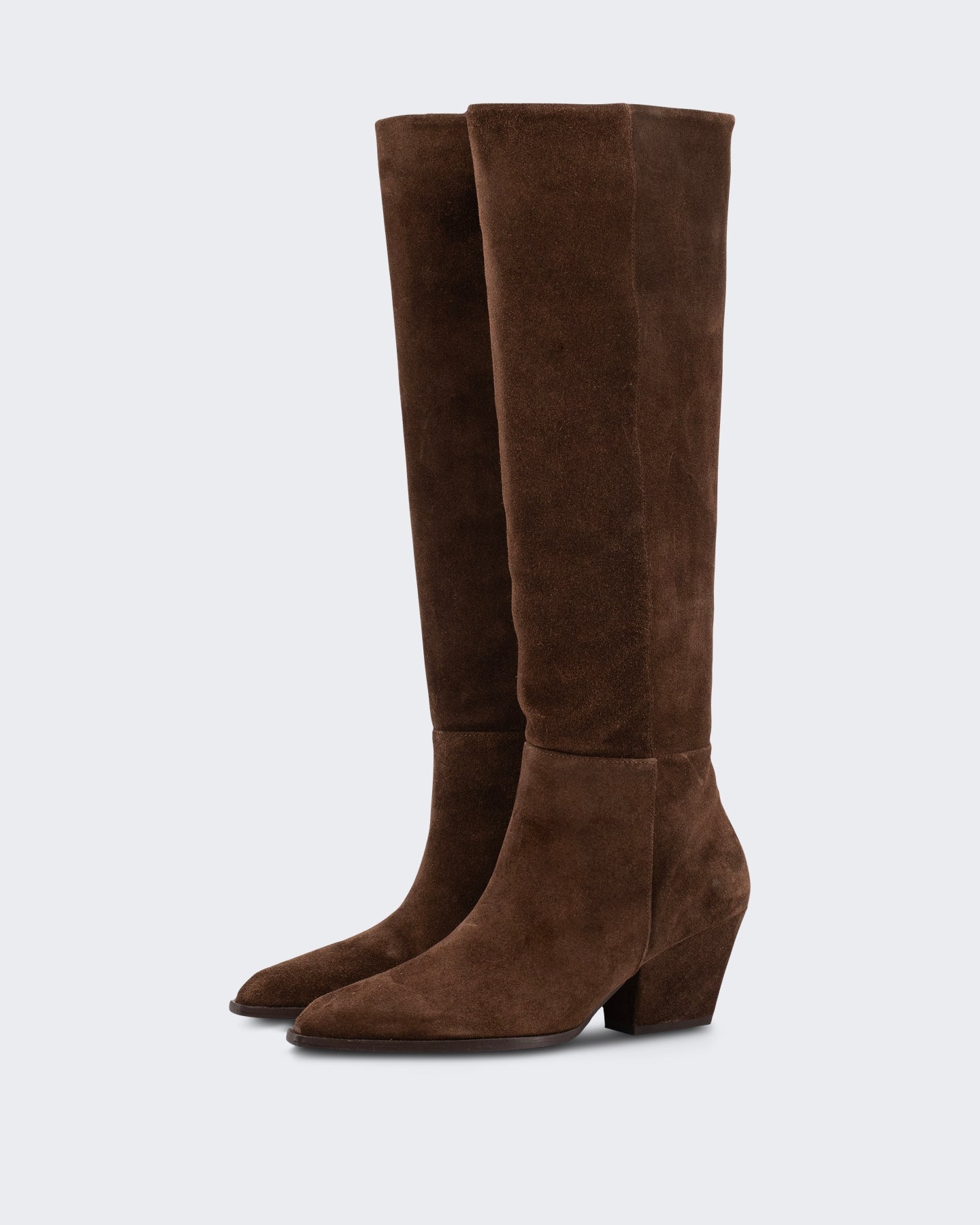 Toral Dames Dakota Laarsjes Laars basket suède Bruin - Eleganza.nl