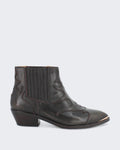 Damen Stiefeletten mit Metalldetails Beige
