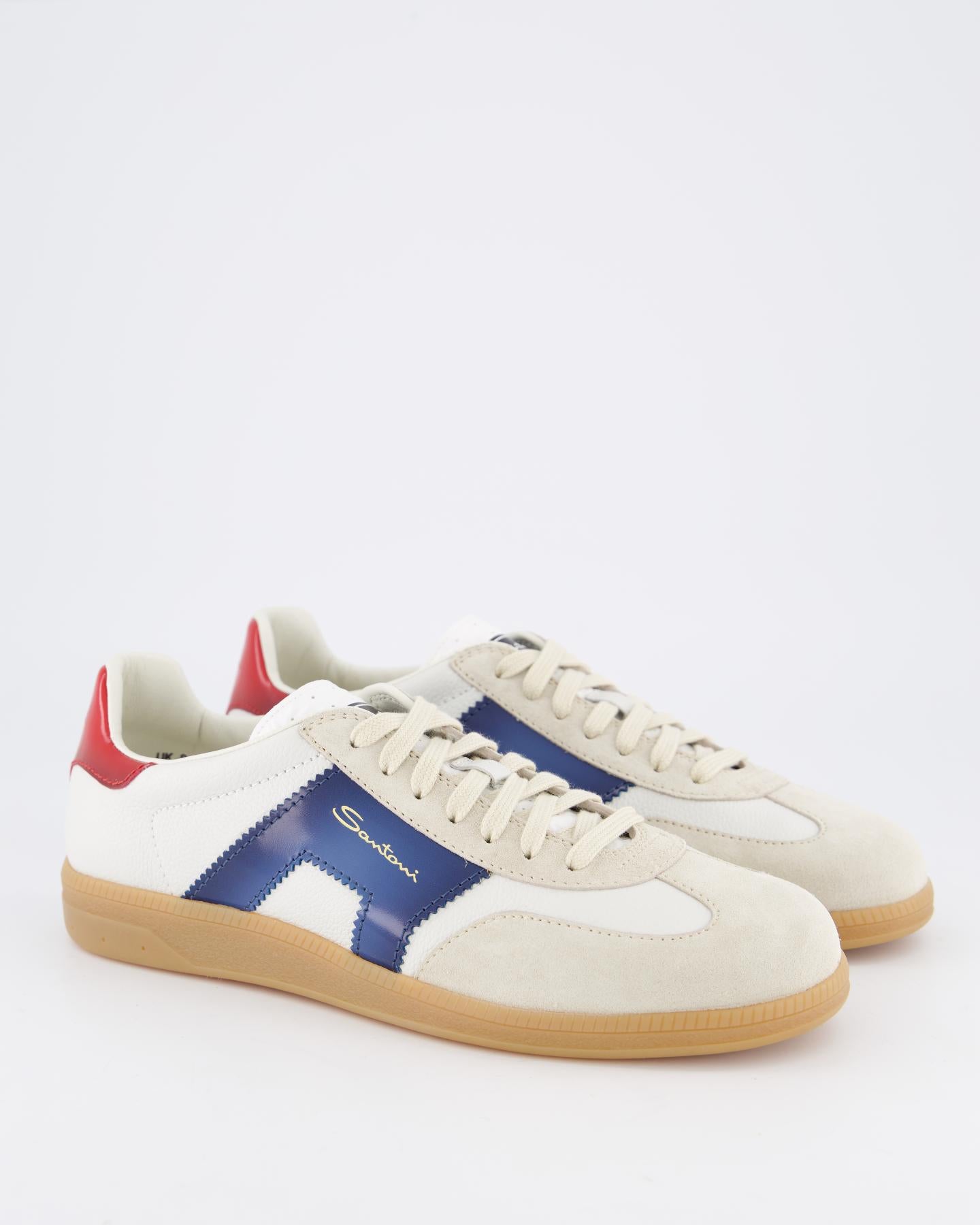 Heren DBS Olympic Sneaker Wit/Blauw