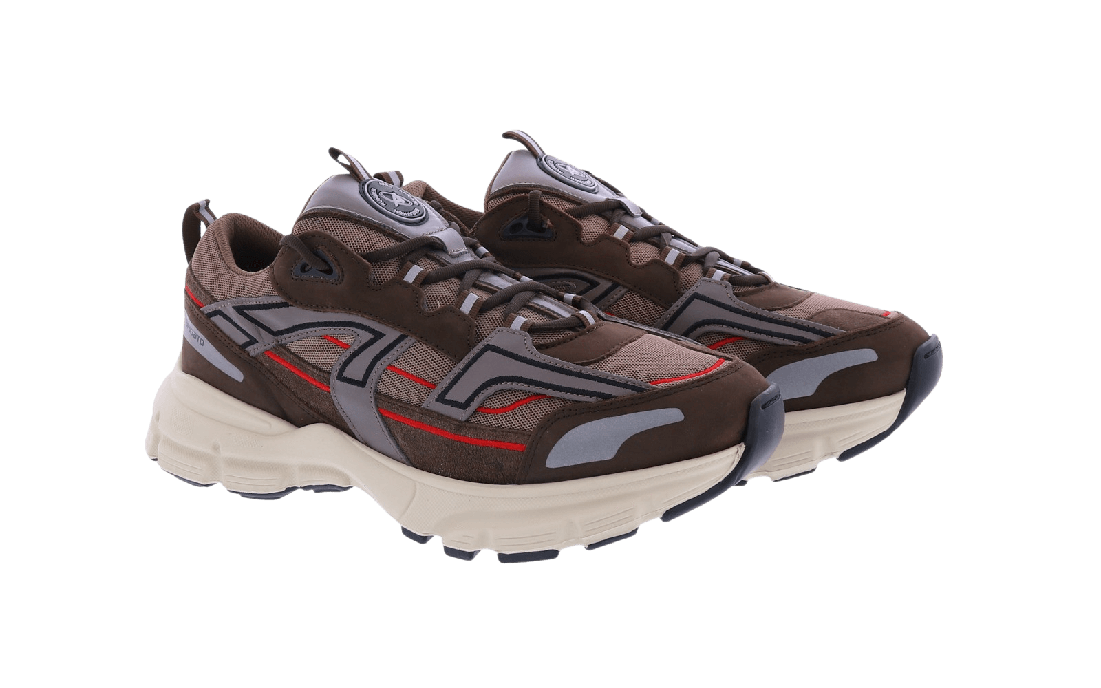 Heren Marathon R-Trail Bruin/Rood