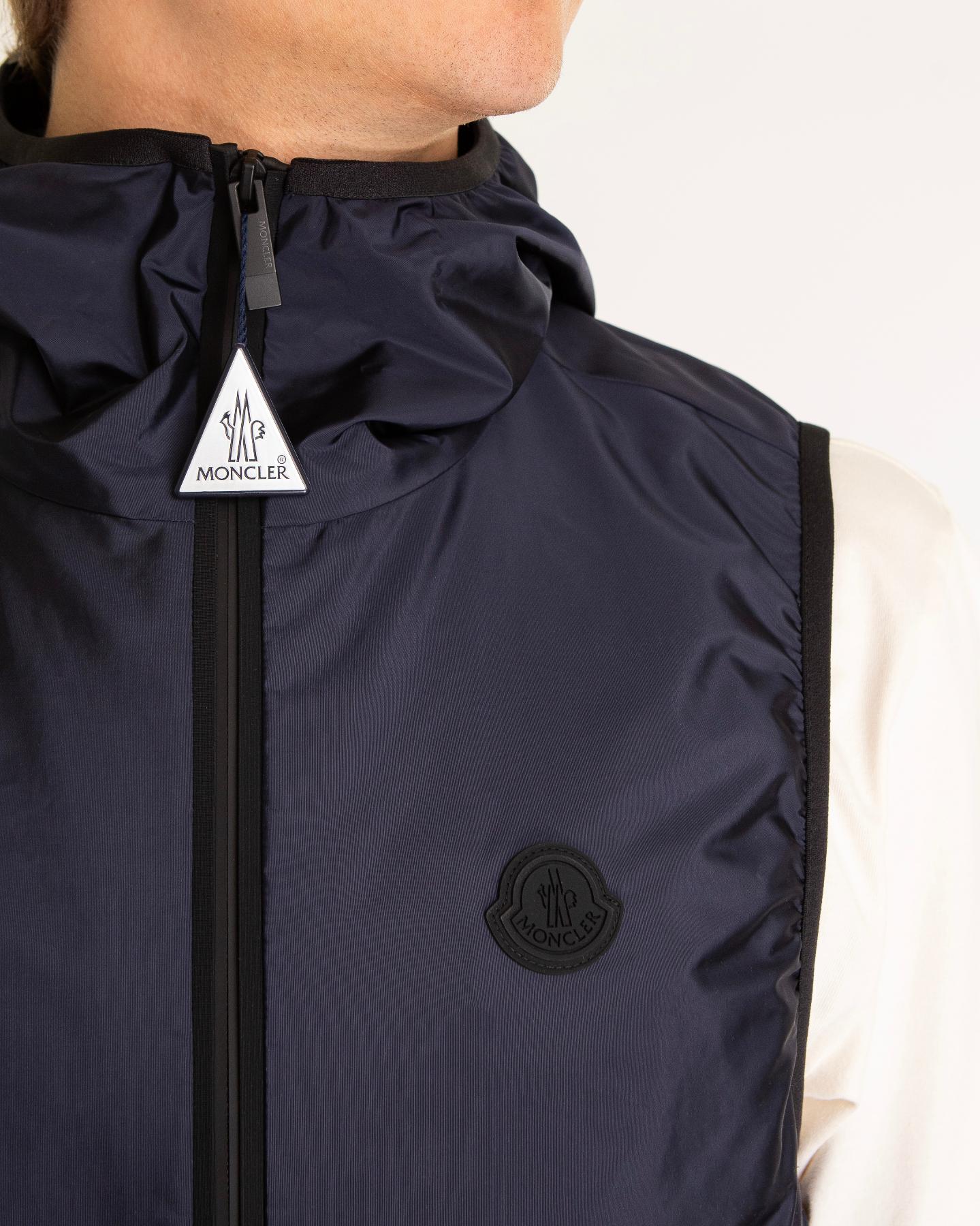 Heren Moretan Vest Blauw