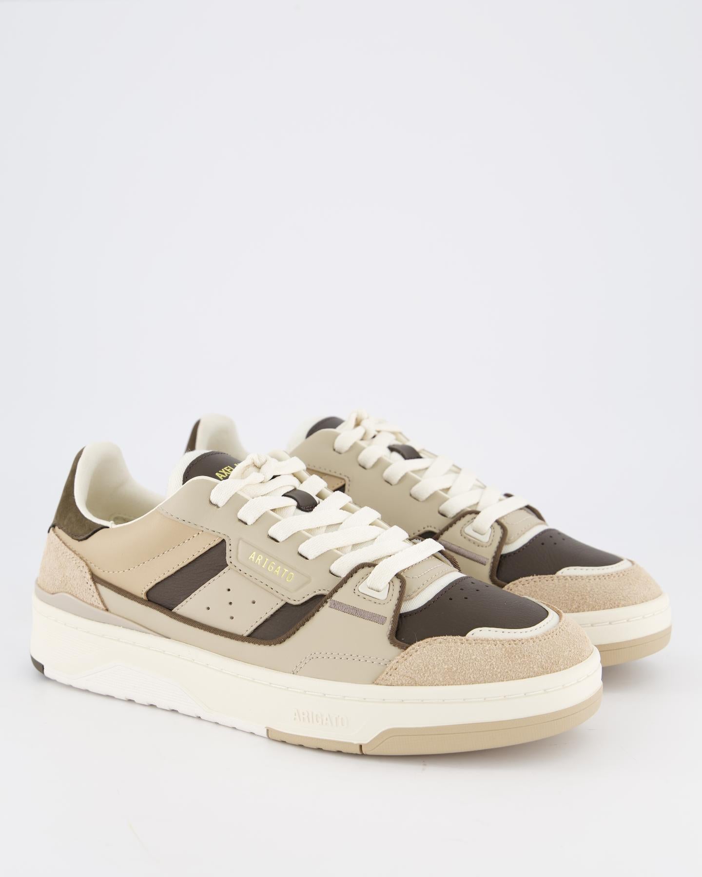 Heren Clay Sneaker Beige/Bruin