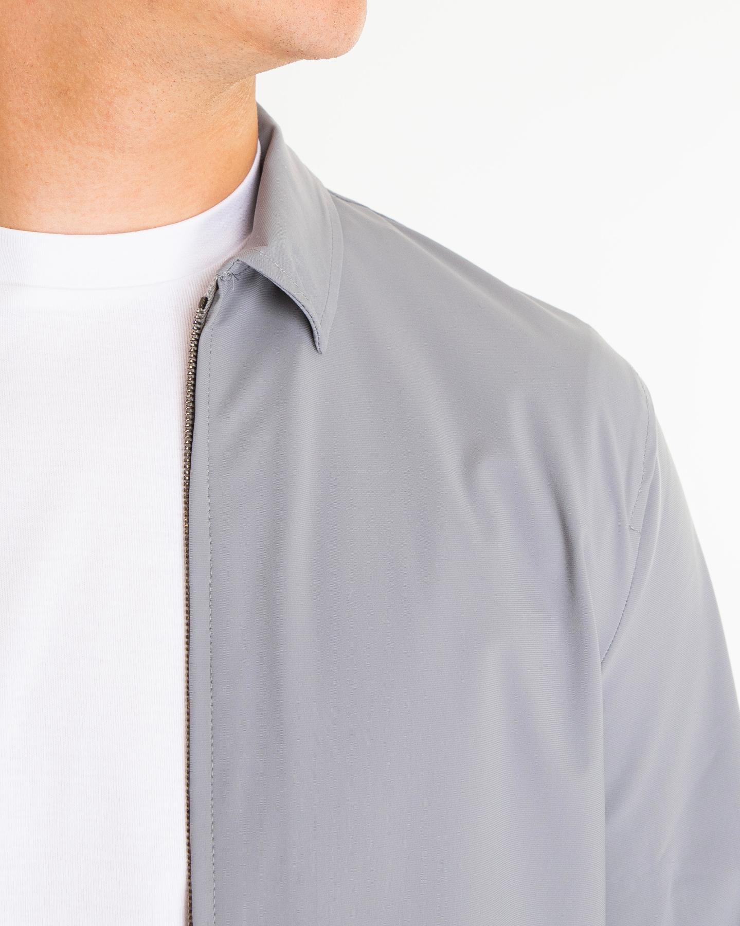 Heren Tech Stretch Overshirt Grijs