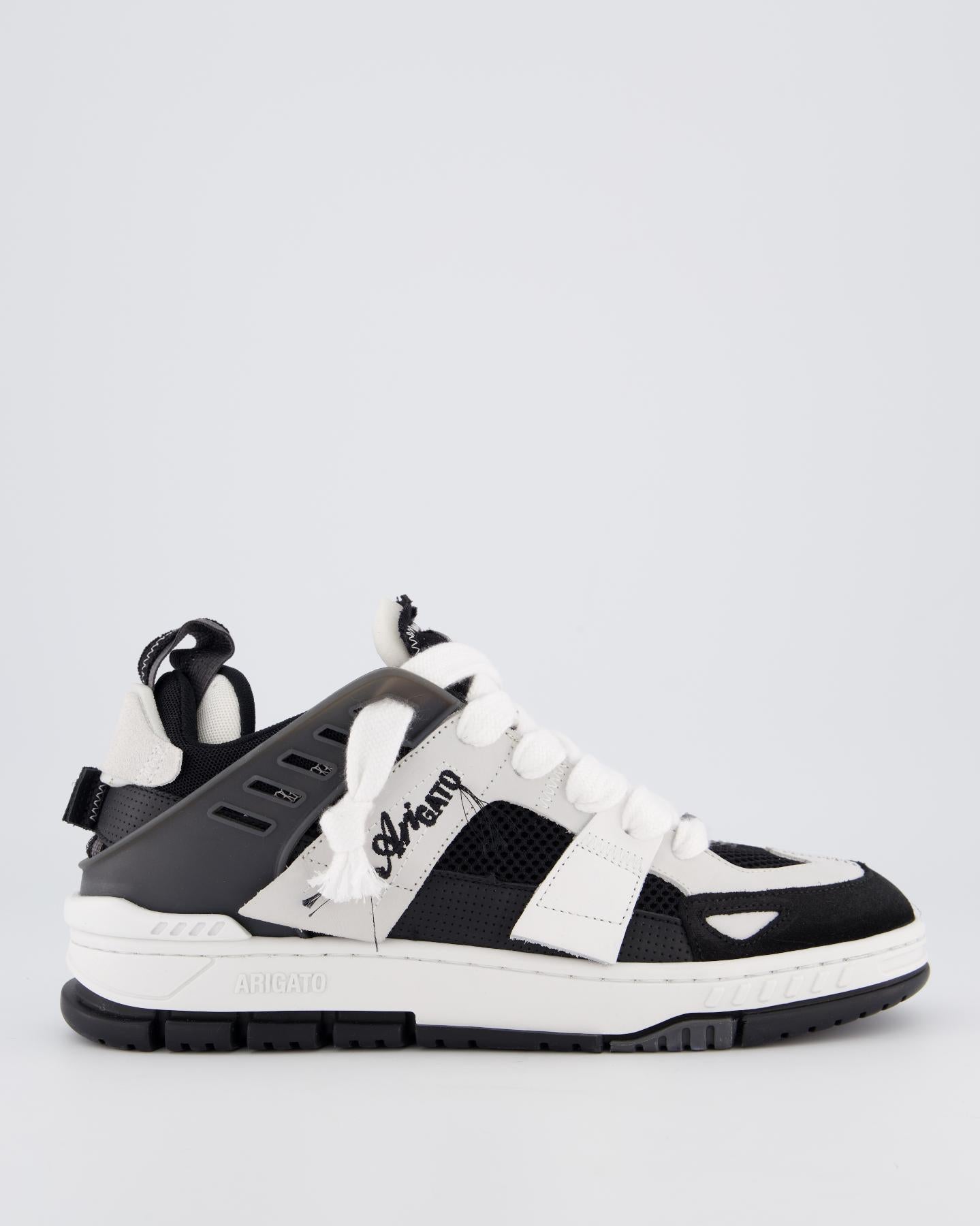 Heren Area Patchwork Sneaker Zwart