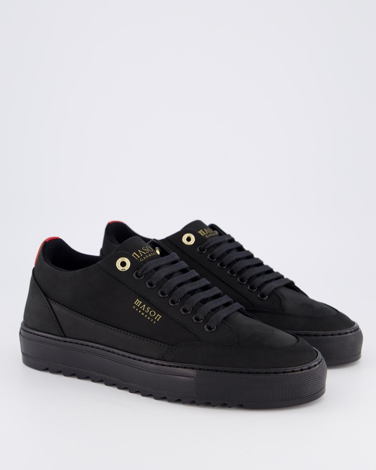 Heren Tia Nabuk Black Black