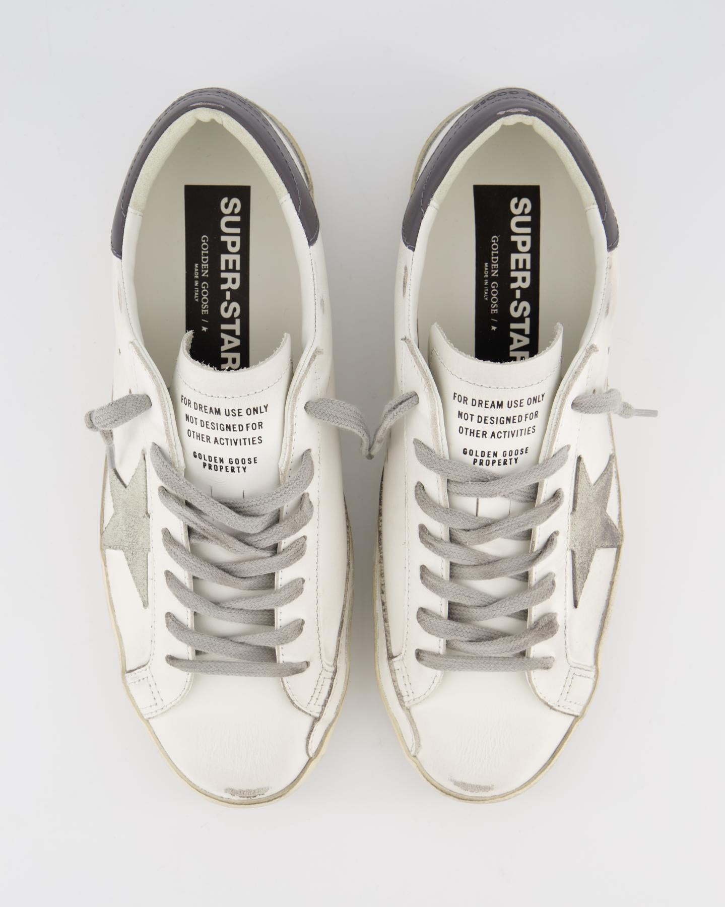 Heren Super Star Sneaker Wit/Grijs