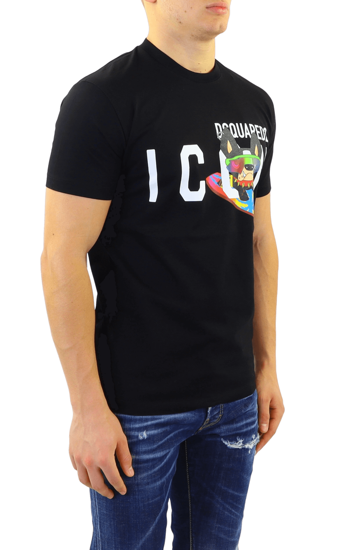 Heren Icon Cool Tee Black