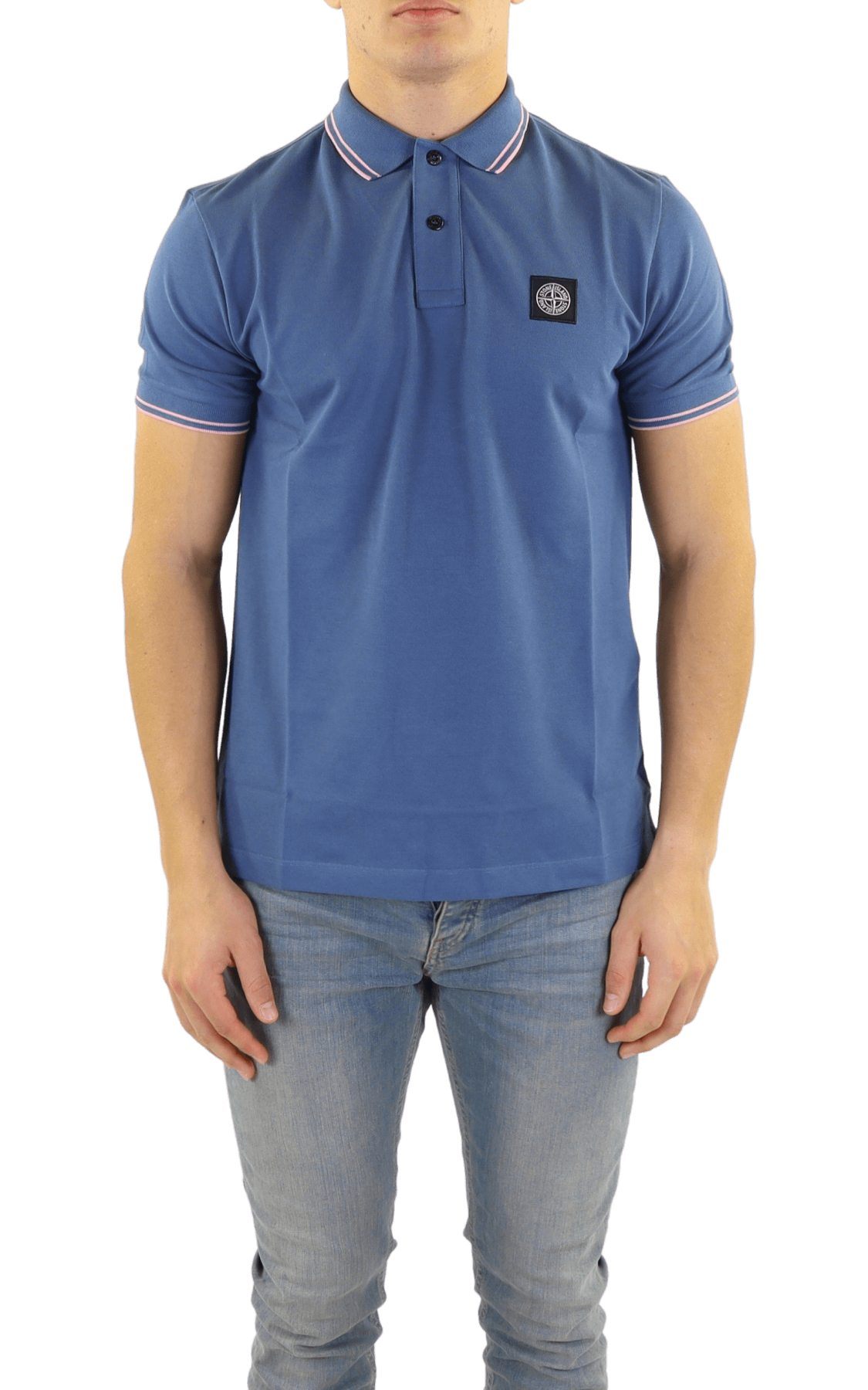 Heren Polo M/Corta Slim Fit
