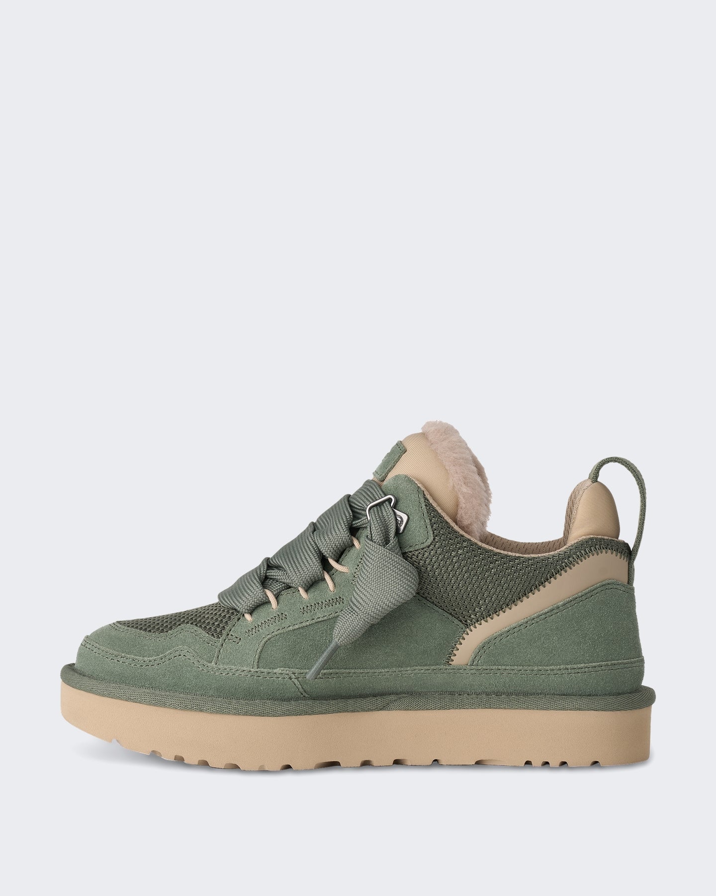 UGG Dames Lage sneaker met zachte voering Donkergrijs - Eleganza.nl