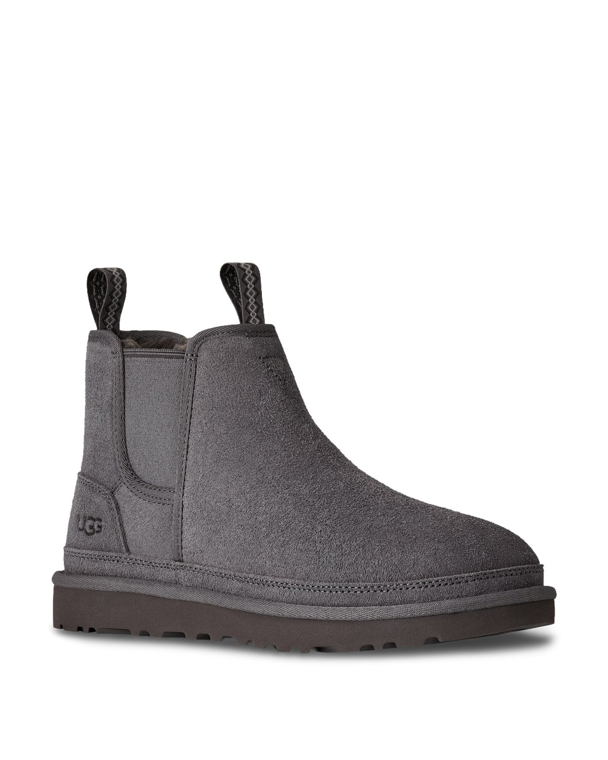 UGG Heren Chelsea enkellaarzen van suède Grijs - Eleganza.nl
