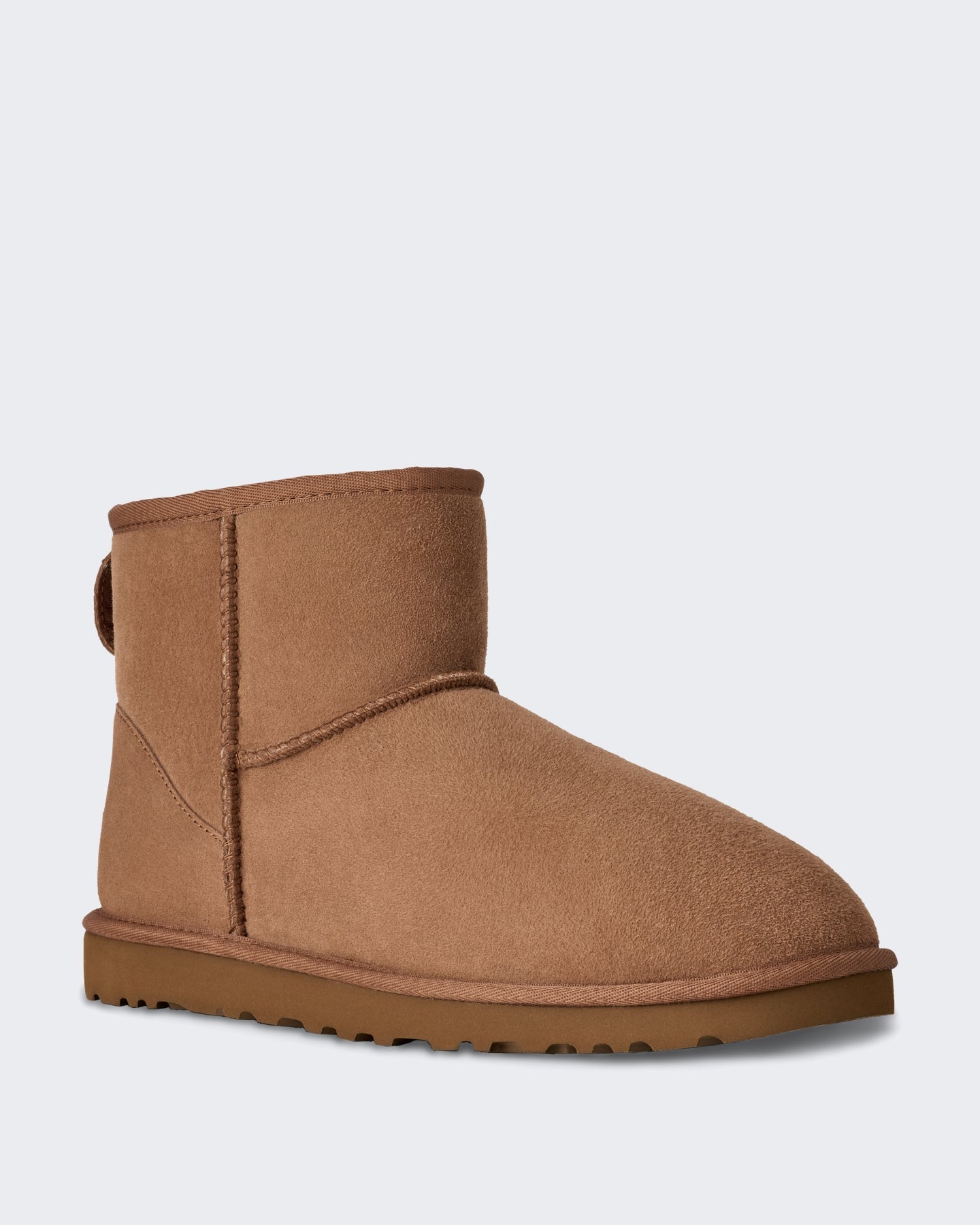 UGG Heren Classic Mini korte laarzen in chestnuttint Beige - Eleganza.nl