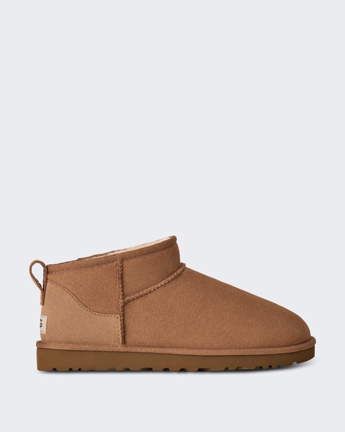 UGG Heren Classic Ultra Mini korte laars Beige - Eleganza.nl