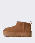 Kids Classic Ultra Mini Platform korte laars Beige