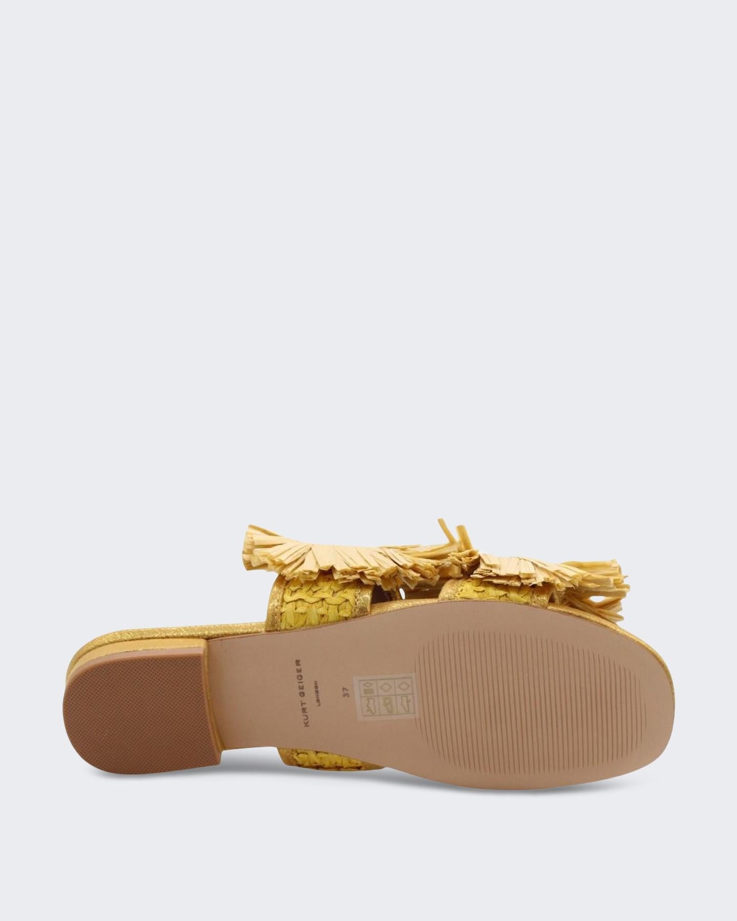 Kurt Geiger Dames Raffia Buckle