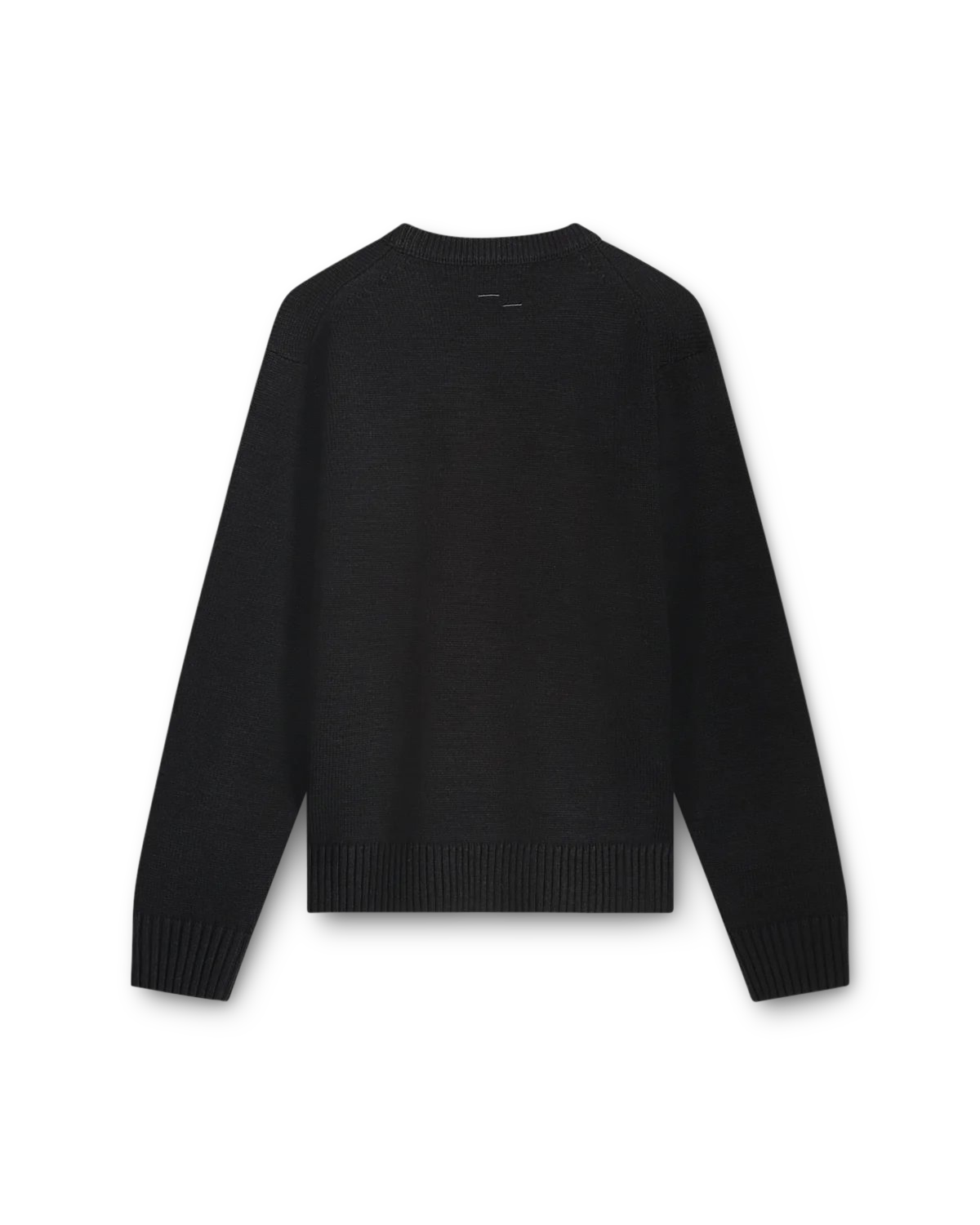 Heren Knit Sweater Knot Zwart