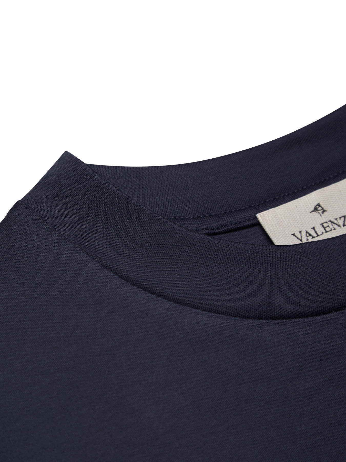 Heren Heavy Supima Sweater Blauw